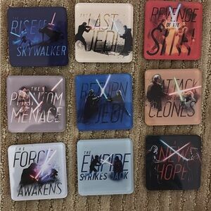 Star Wars Saga Magnet Set  - Icon Movie Art